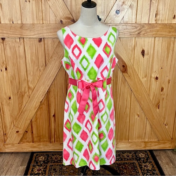 Kim Rogers Ladies Dress with Belt - Picture 1 of 8